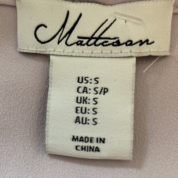 Mattesan lilac blouse EUC Small - Picture 5 of 7